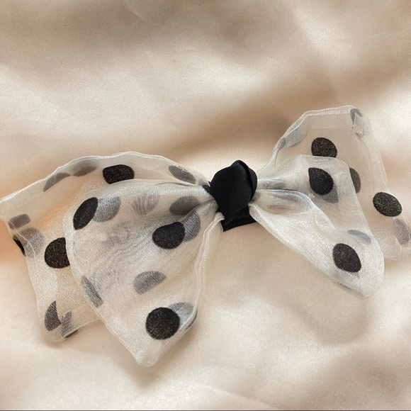🎀Sheer Mesh Bow Hair Clip - Picture 6 of 11